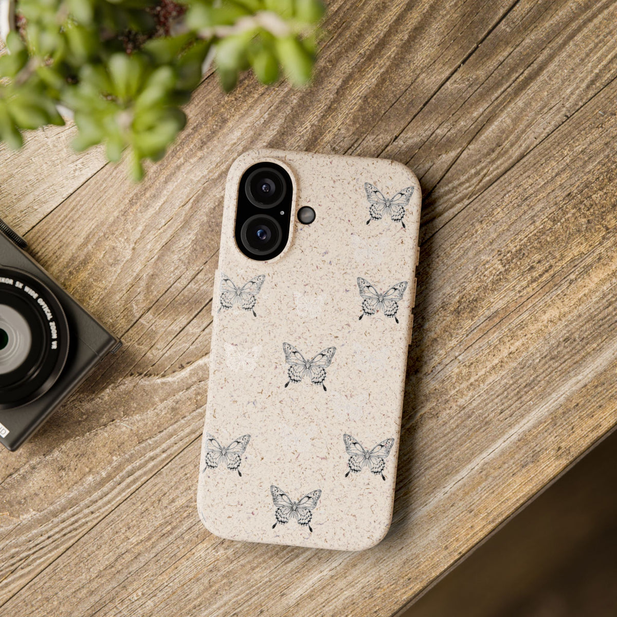 Biodegradable Butterfly Phone Case