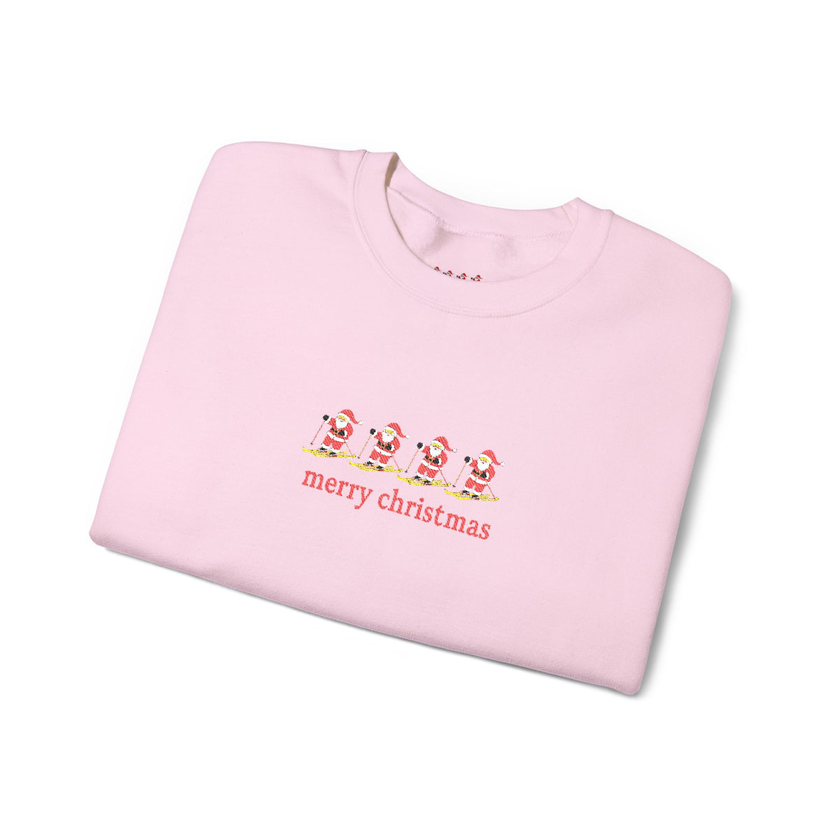 Embroidered Merry Christmas Crewneck