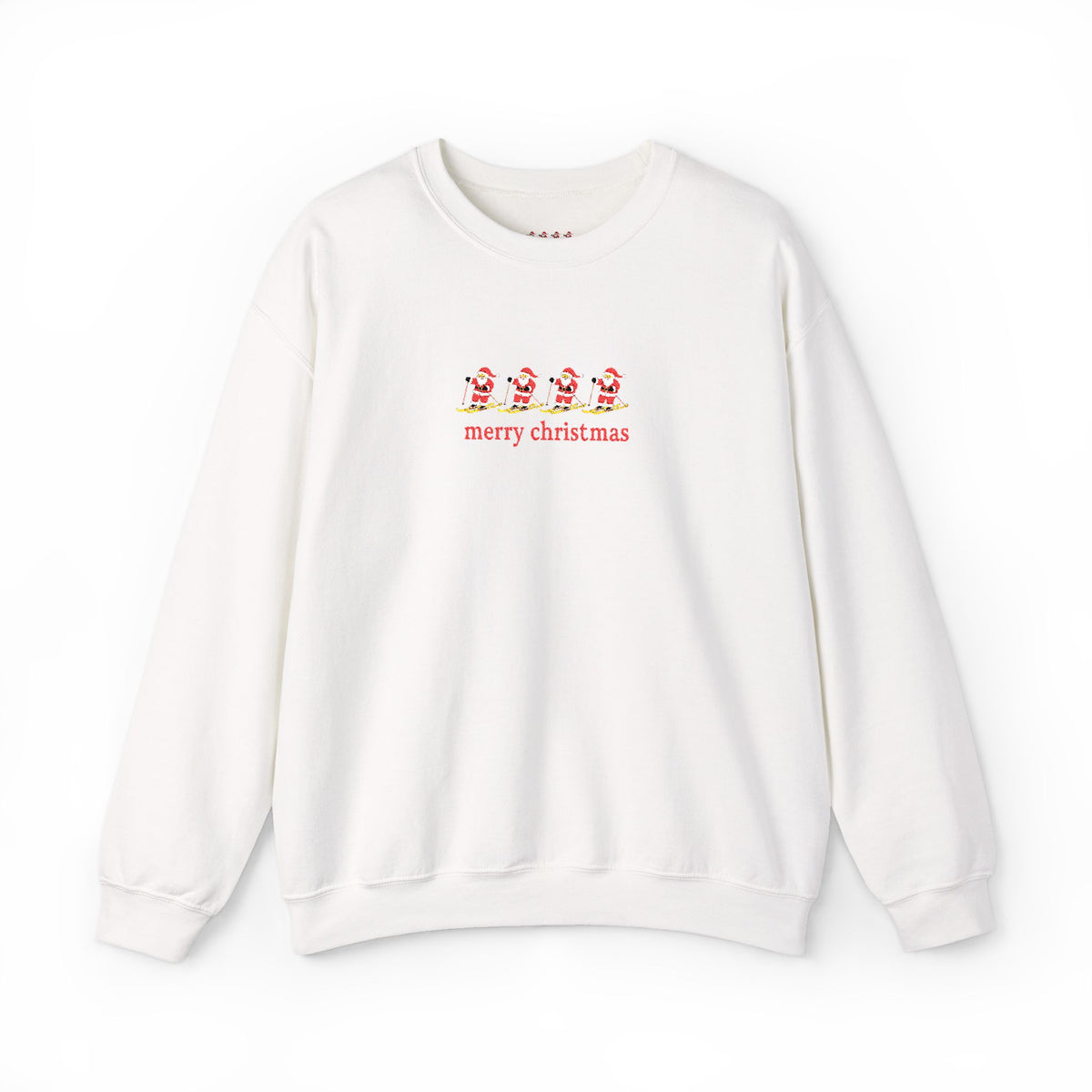 Embroidered Merry Christmas Crewneck